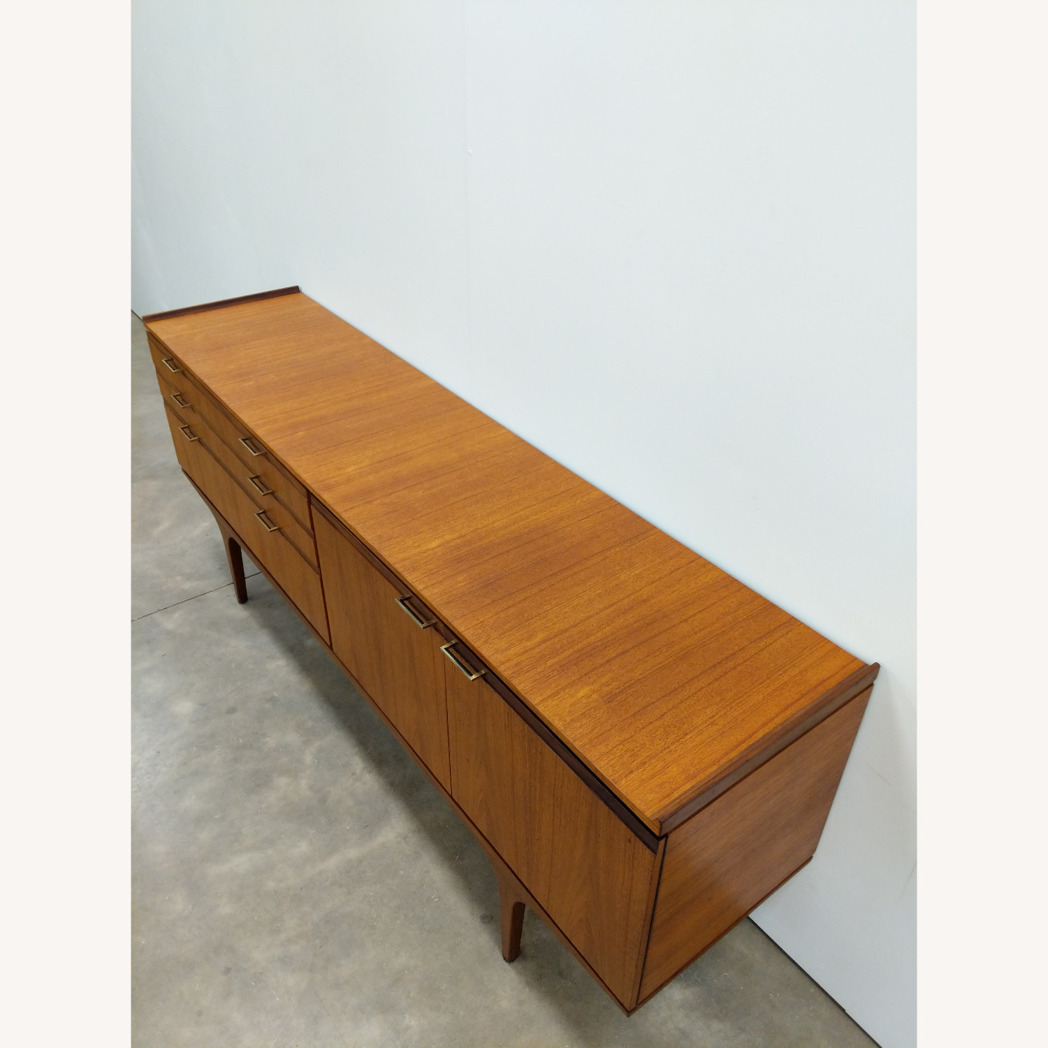 Vintage Mid Century Modern Teak Meredew Credenza - image-6