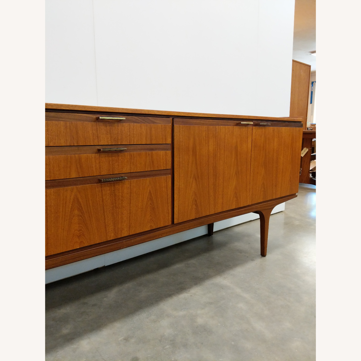 Vintage Mid Century Modern Teak Meredew Credenza - image-8