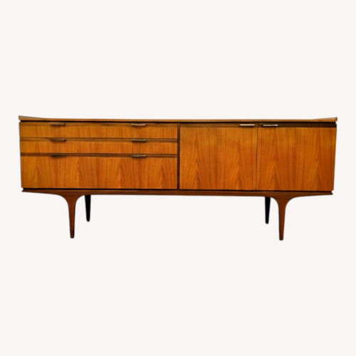 Used Vintage Mid Century Modern Teak Meredew Credenza for sale on AptDeco