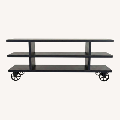 Used Modern Industrial Bookshelf Console for sale on AptDeco