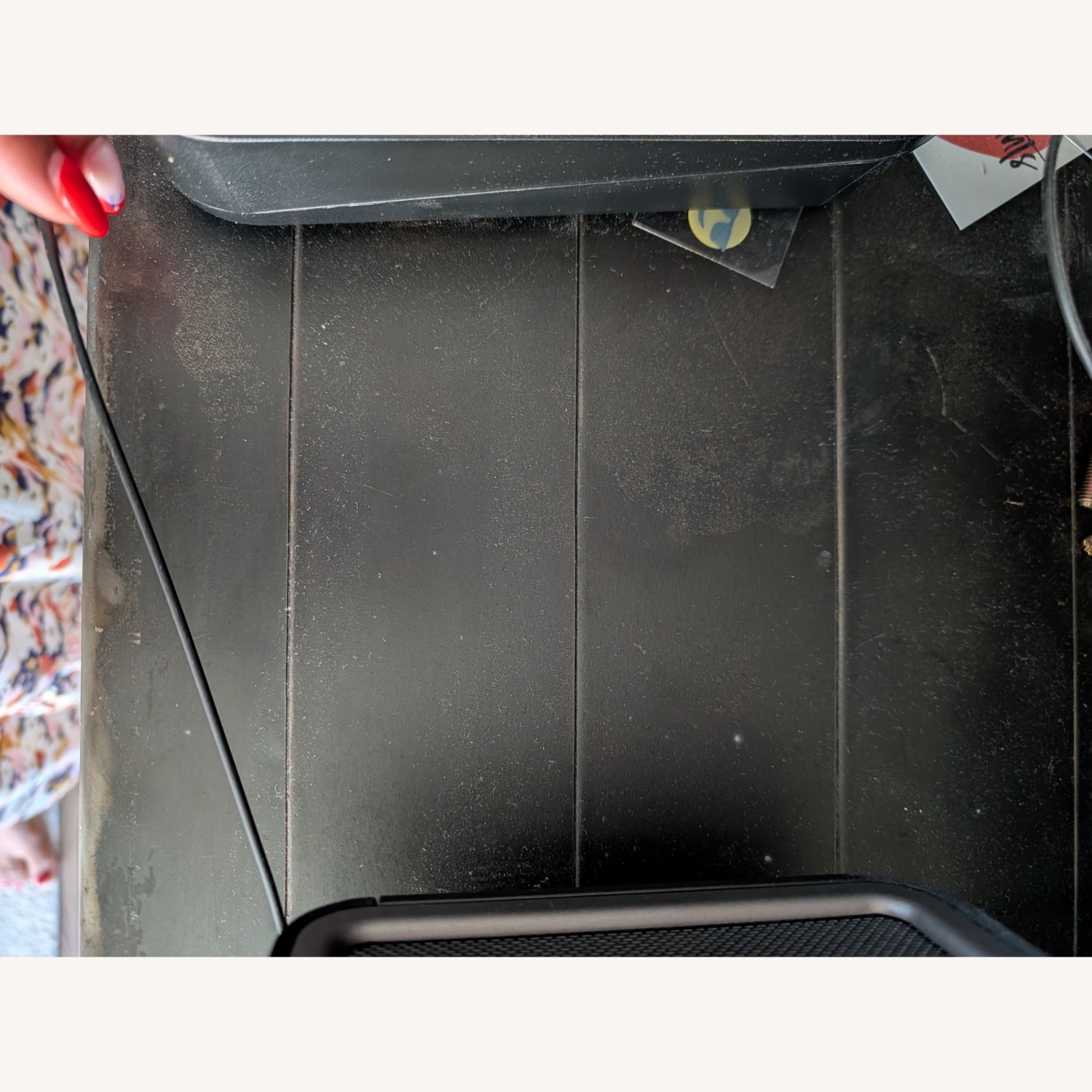 Modern Industrial Bookshelf Console - image-4