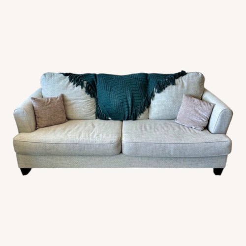 Used Ashley Furniture Light Gray 3 Seater Sofa for sale on AptDeco