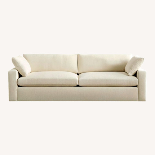 Used Arhaus Beale Deep 96 Natural Fabric 2 Seater Sofa for sale on AptDeco
