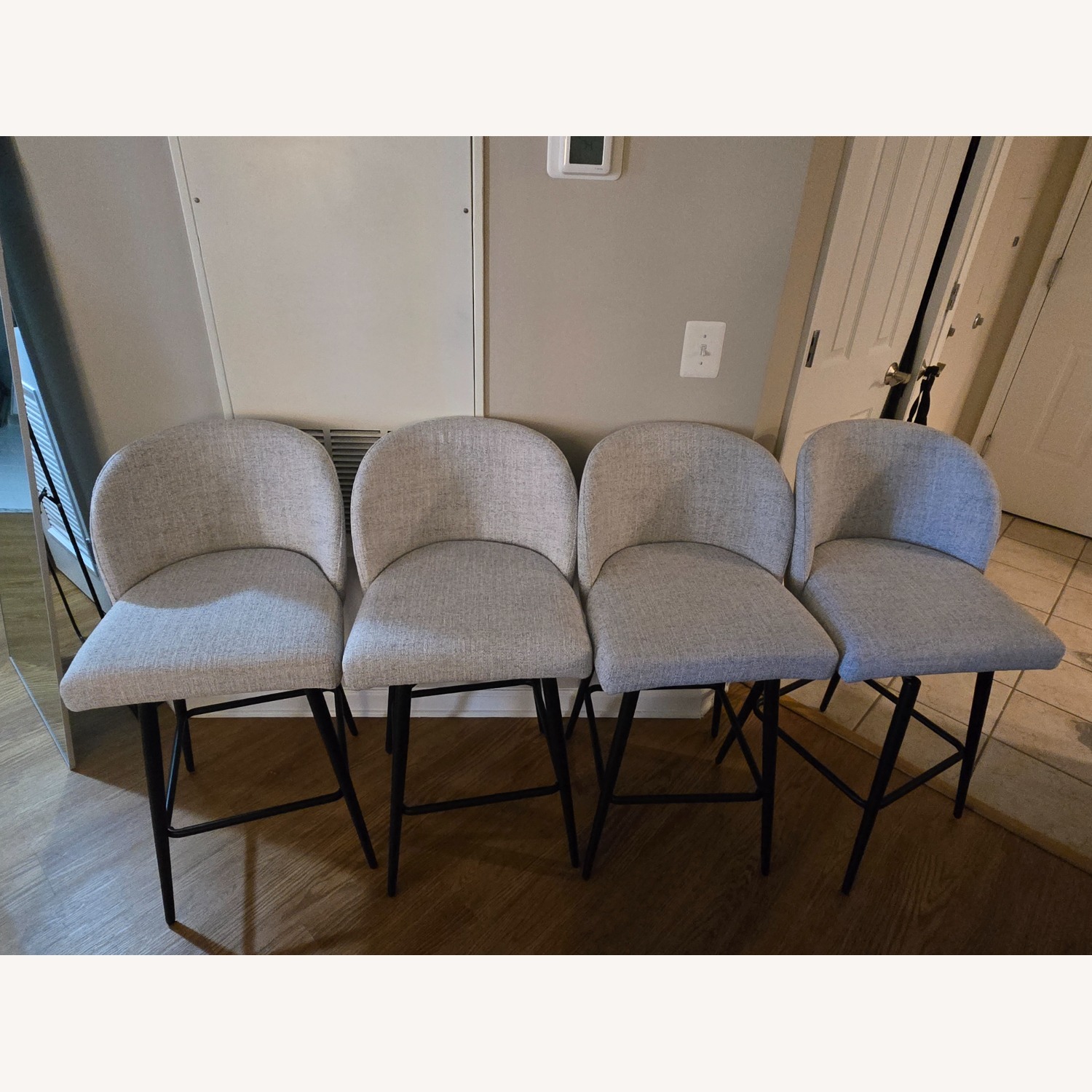 Bed Bath & Beyond Set of 4 Matching Kitchen Counter / Dining Chairs - image-2