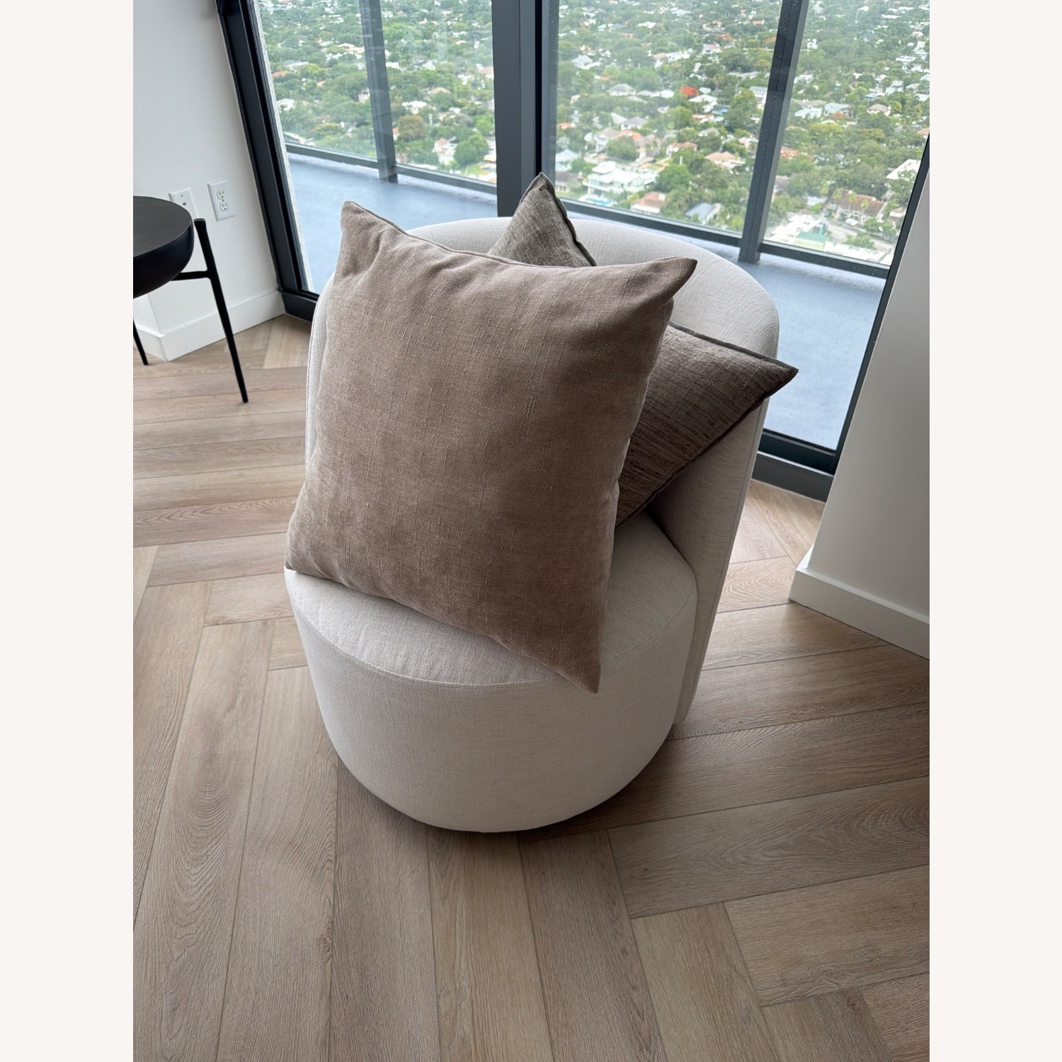 Arhaus Ryles Swivel Chair - image-5