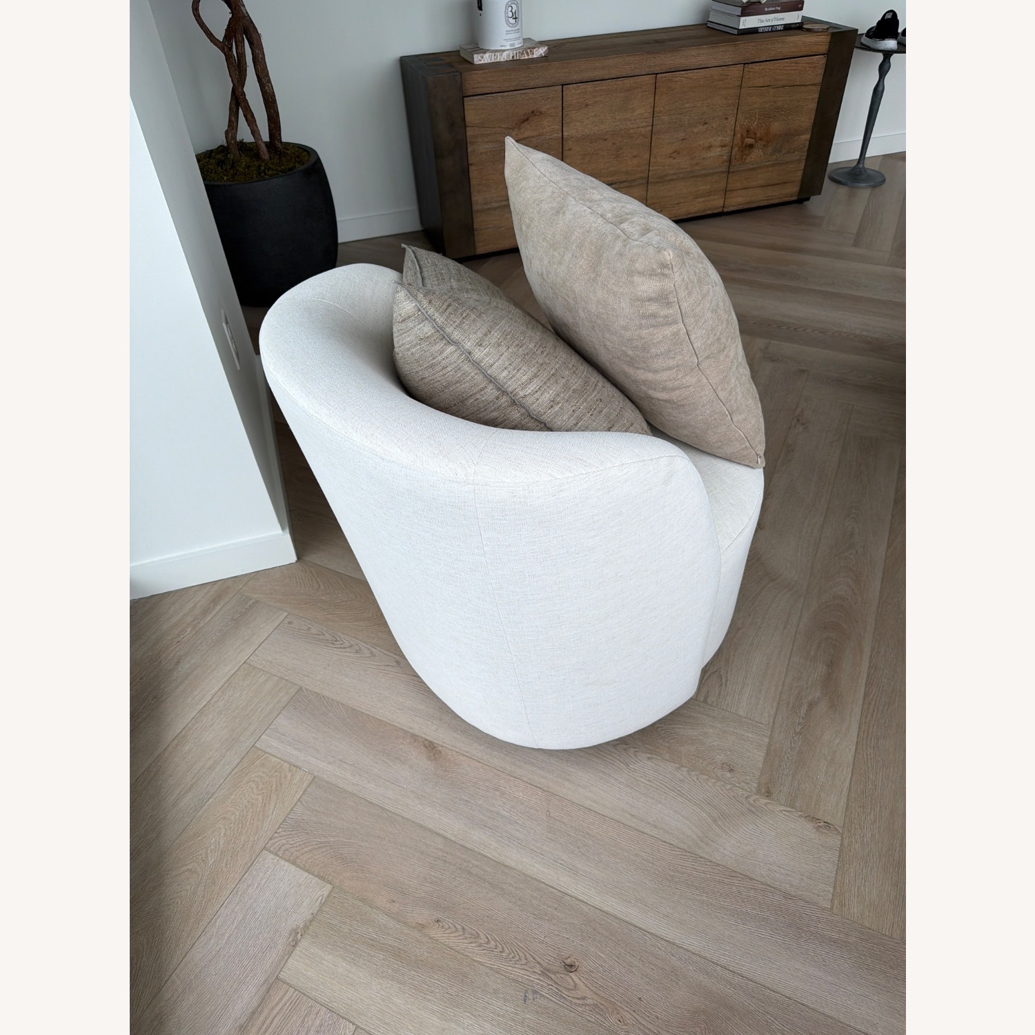 Arhaus Ryles Swivel Chair - image-4