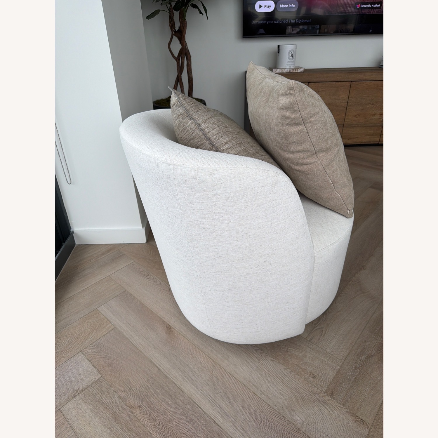 Arhaus Ryles Swivel Chair - image-3