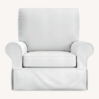 Pottery Barn Kids Light Gray Nursing Chair