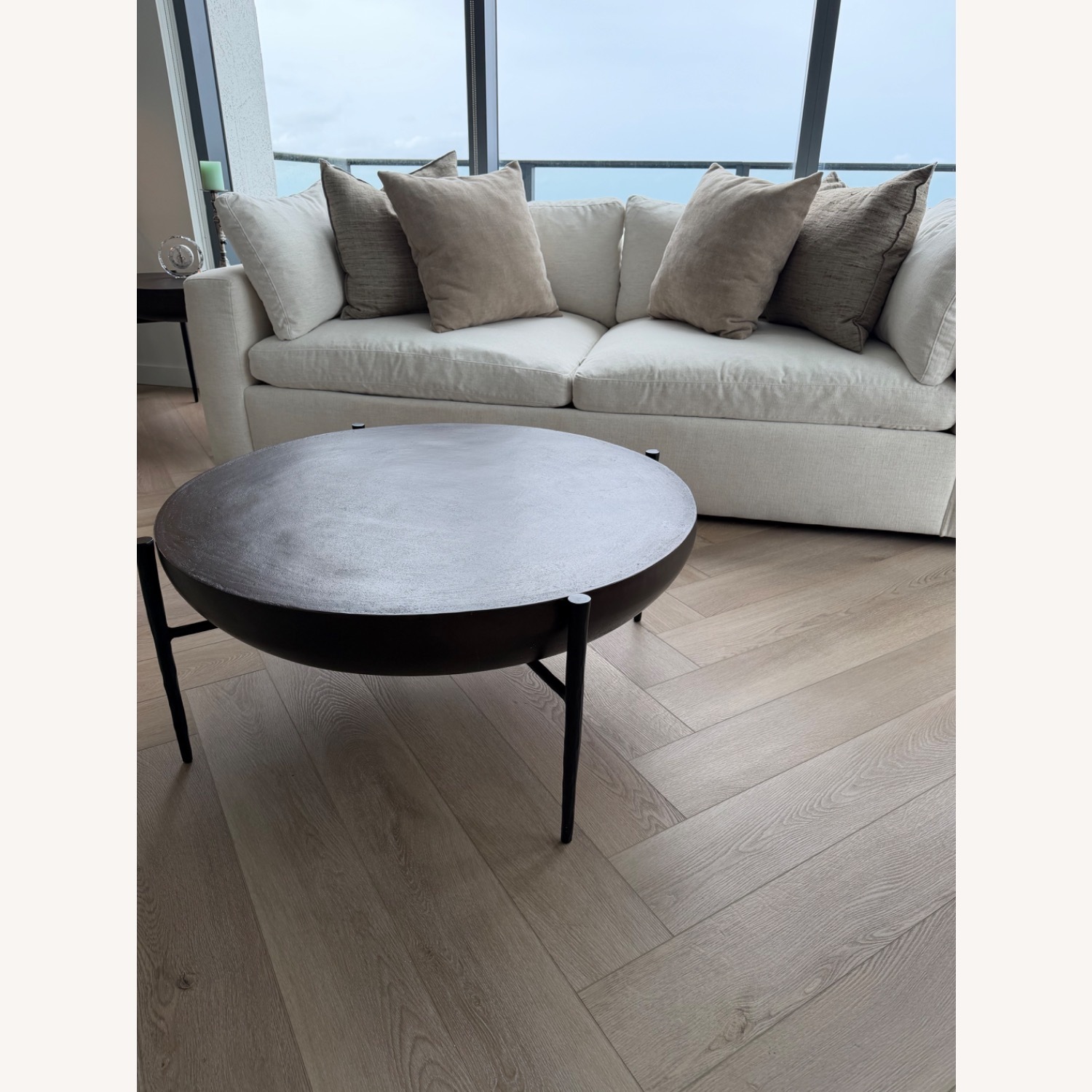 Arhaus Donovan Coffee Table Black Coffee Table - image-2