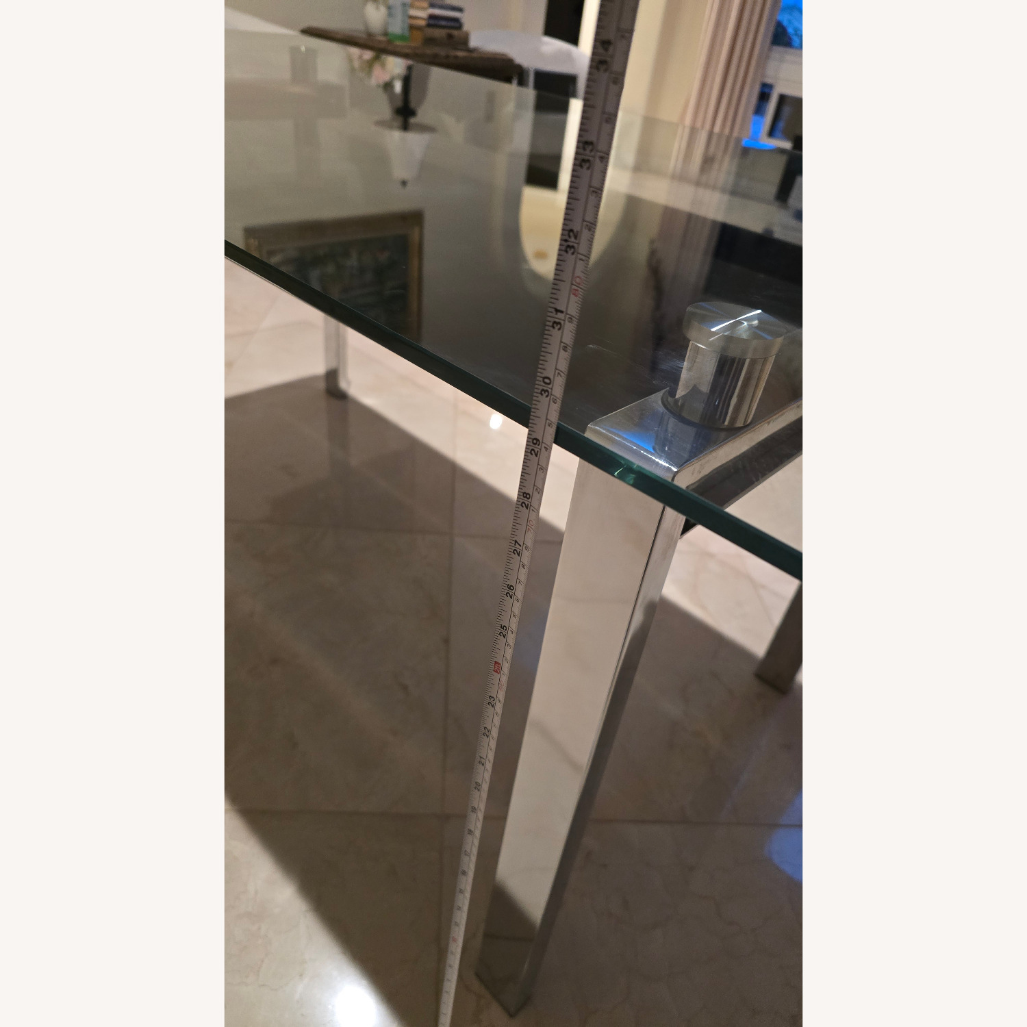 Chintaly Glass Dining Table - image-8