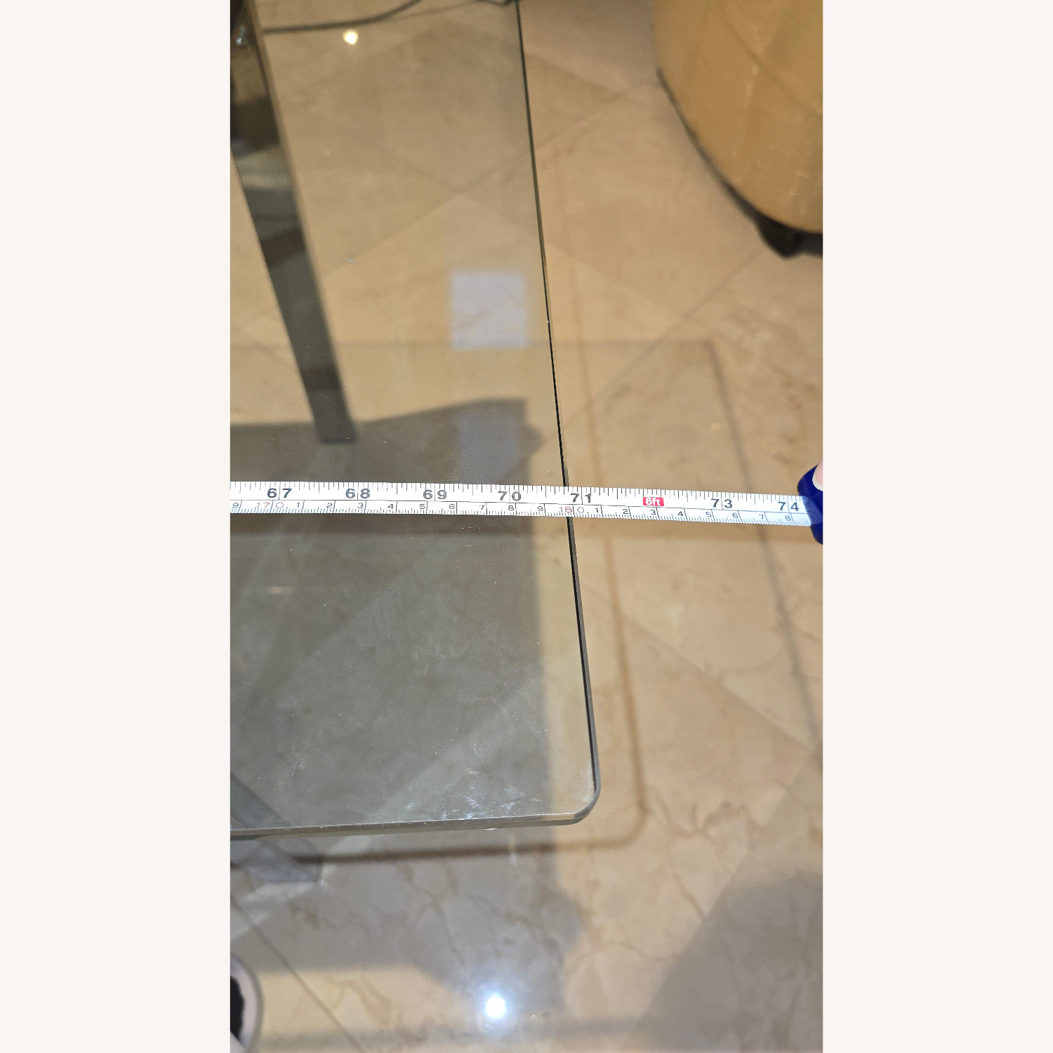 Chintaly Glass Dining Table - image-9