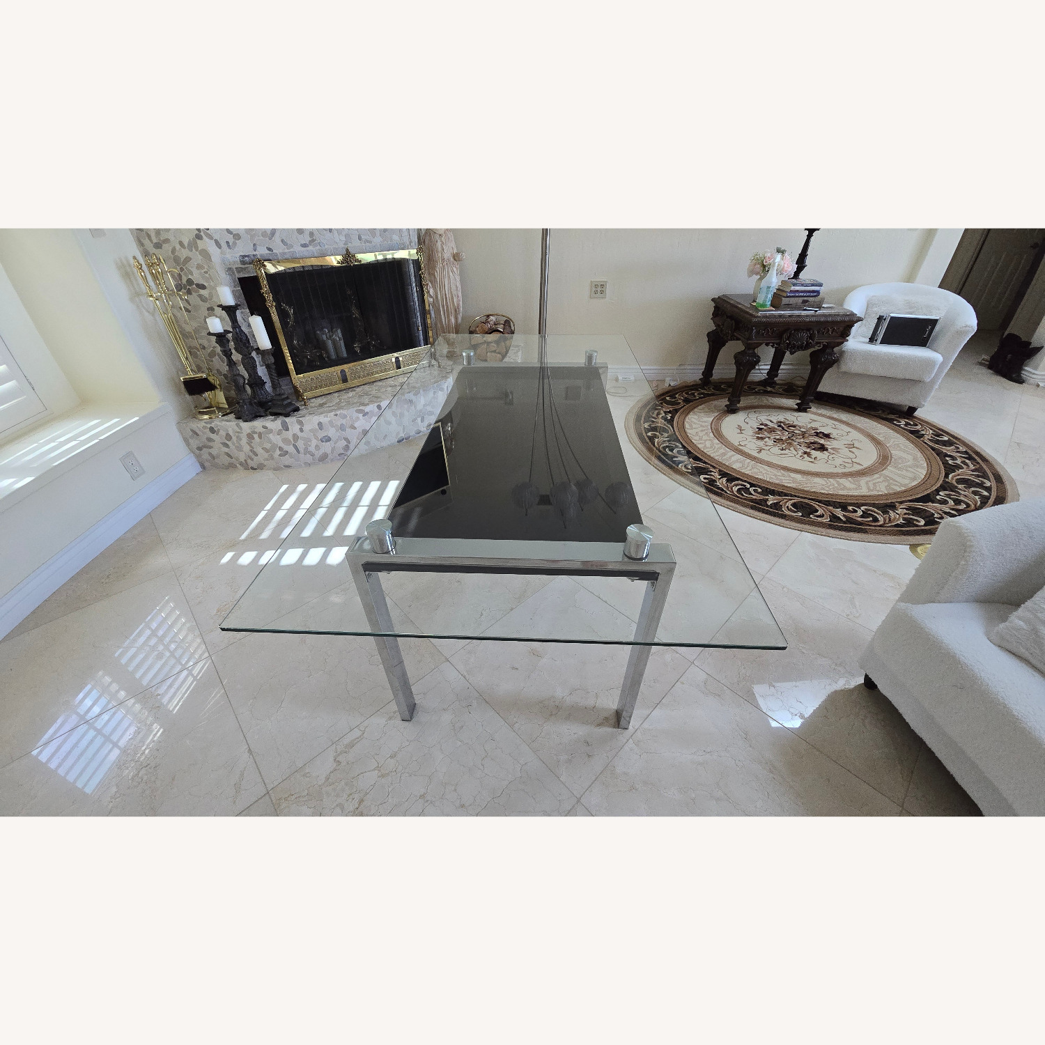 Chintaly Glass Dining Table - image-10