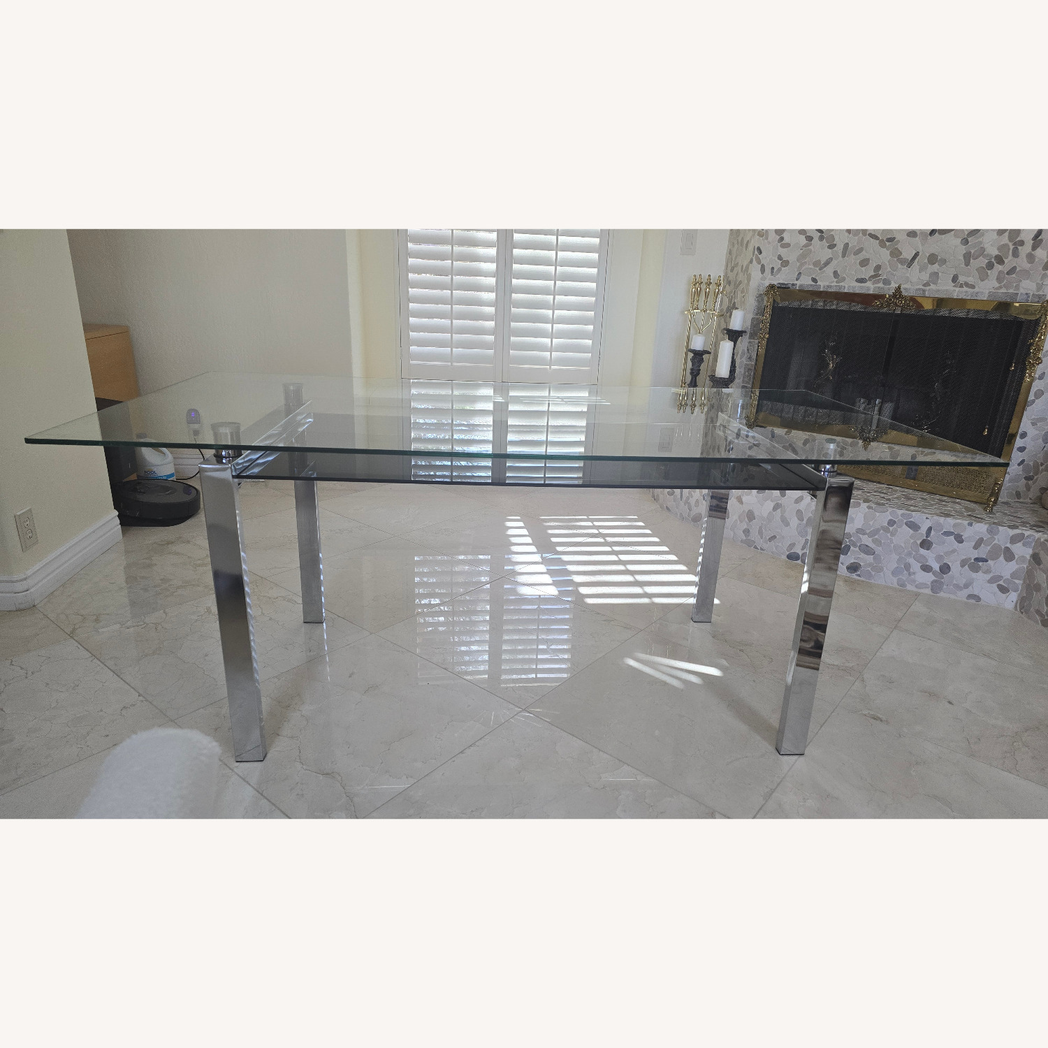 Chintaly Glass Dining Table - image-2