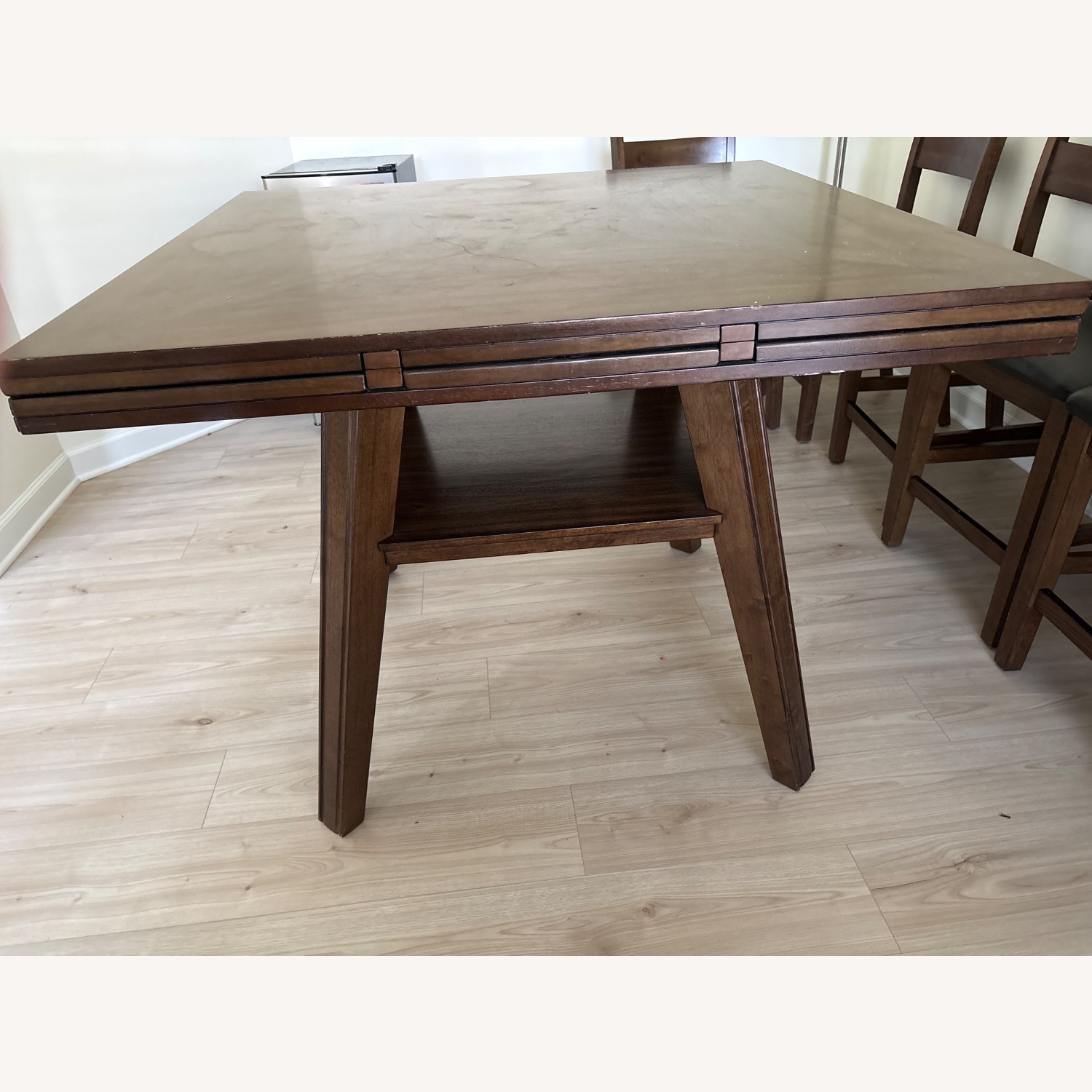 Costsco Square / Circular Dining Table and 6 Chairs - image-3