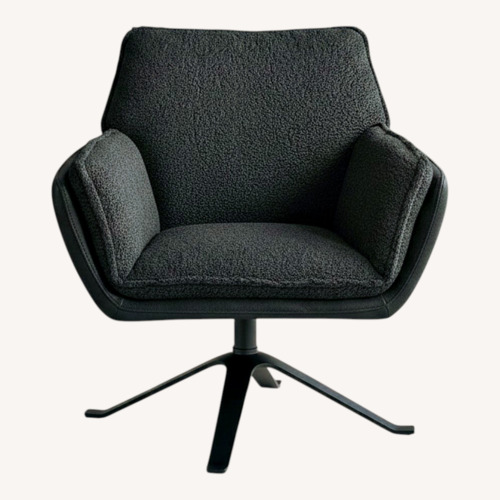 Used Arhaus Dark Brown Armchair for sale on AptDeco