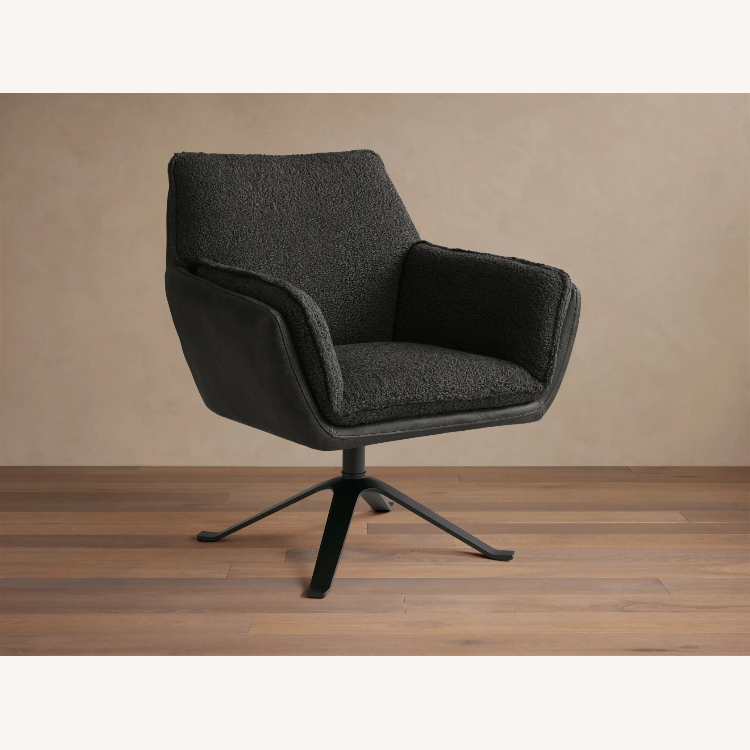 Arhaus Dark Brown Armchair - image-5