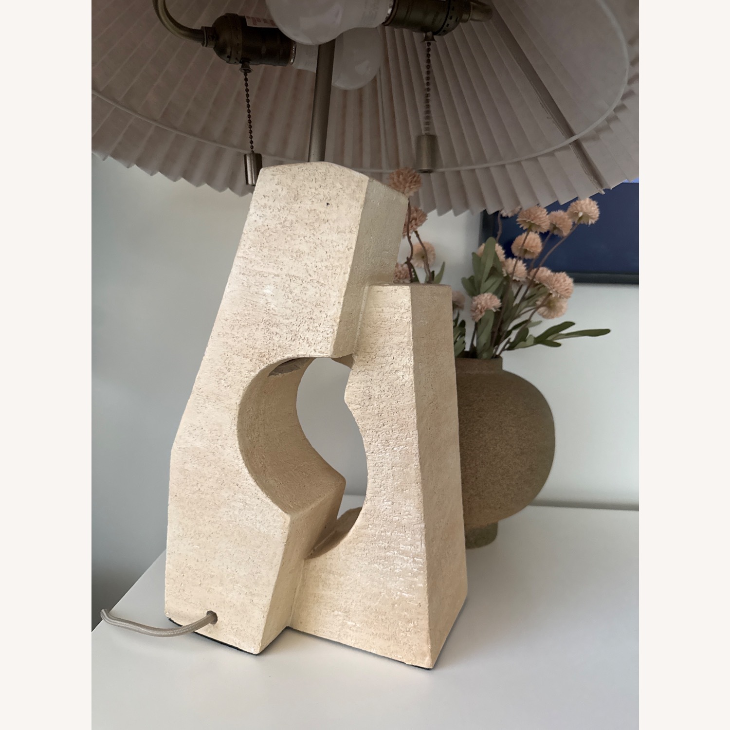 Crate & Barrel Natural Table Lamp - image-3