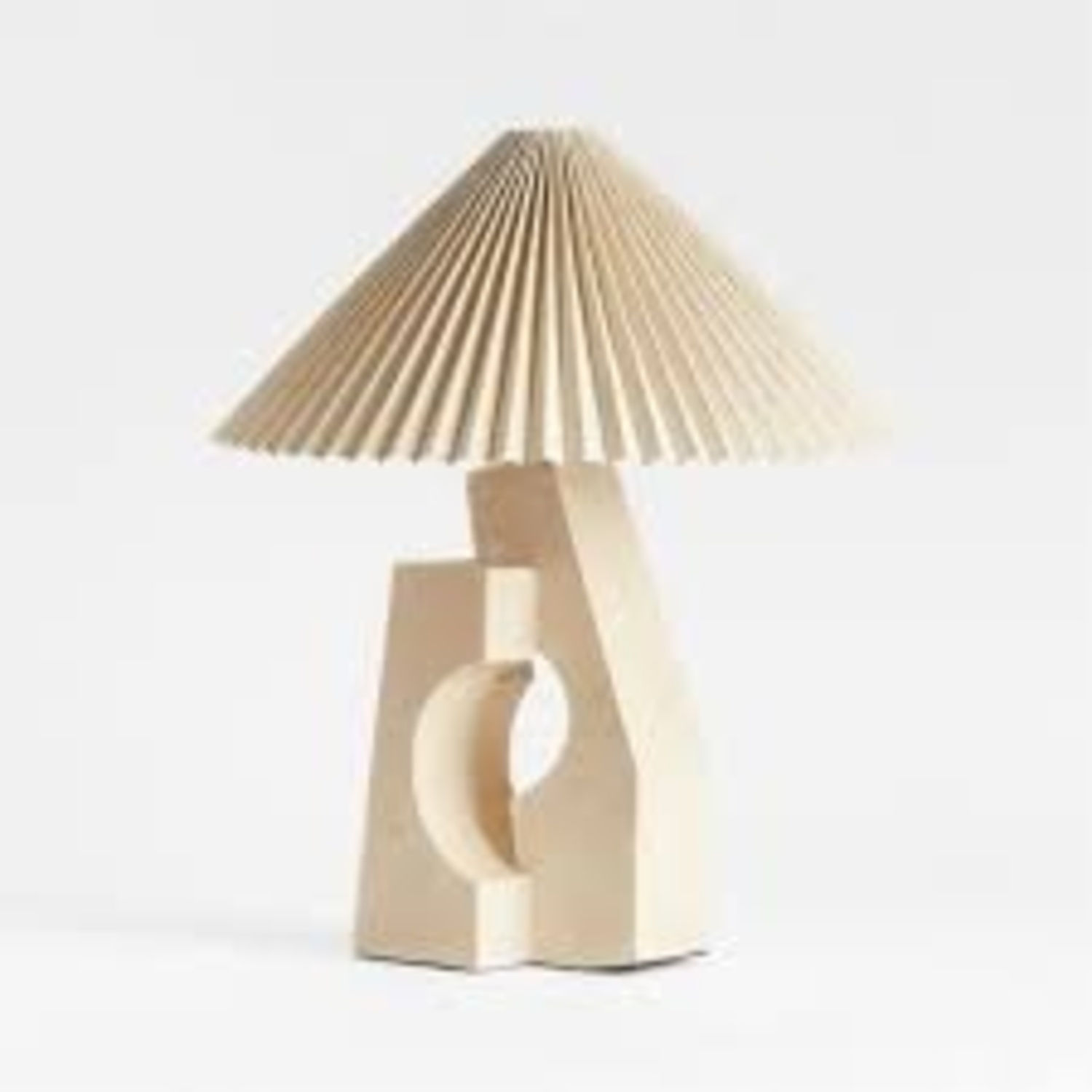 Crate & Barrel Natural Table Lamp - image-4