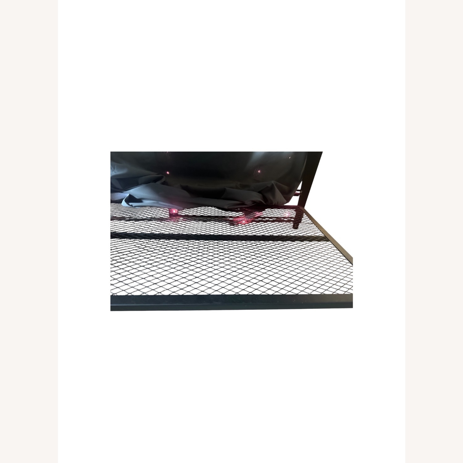 Wayfair Allewie Light Gray Metal Coffee Table - image-5