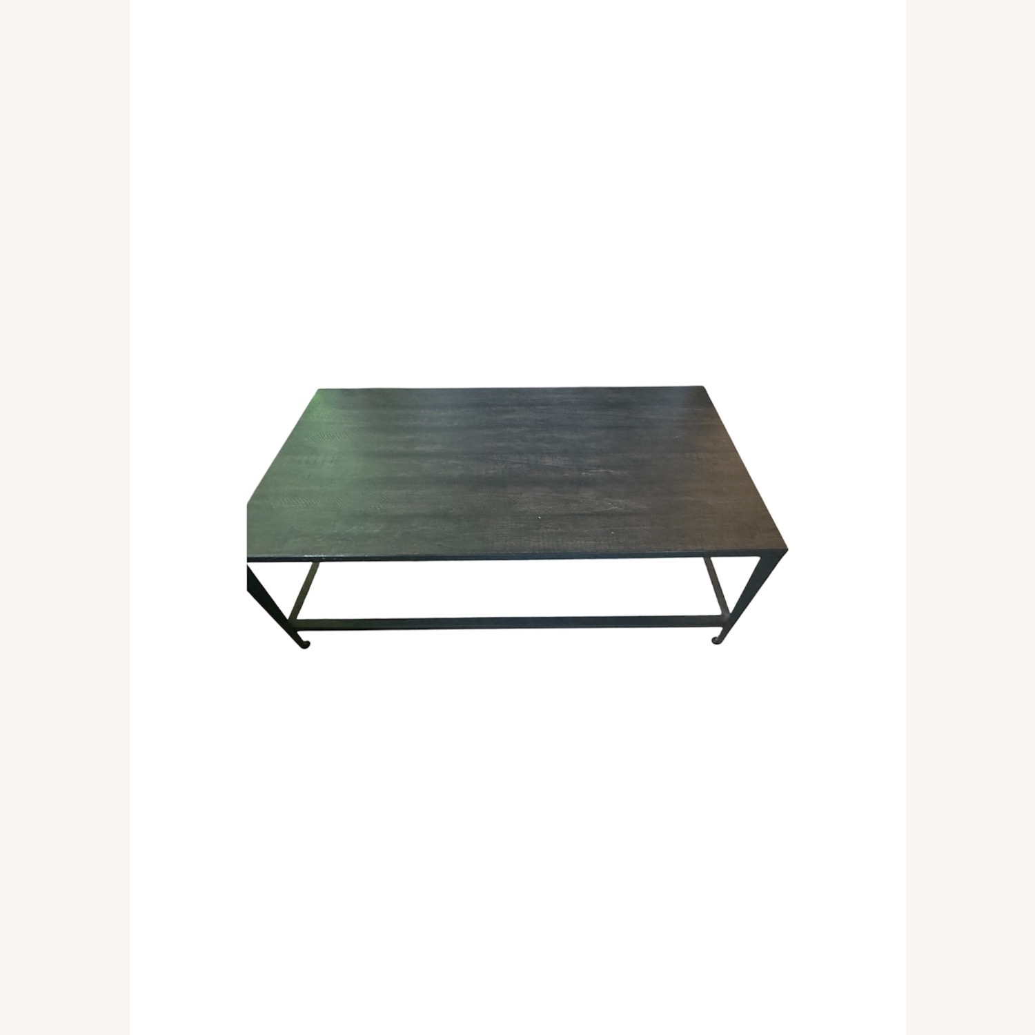 Wayfair Allewie Light Gray Metal Coffee Table - image-2