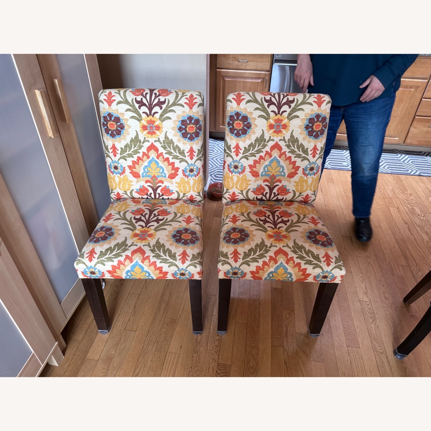 World Market Wood Table + 4 Chairs - image-3