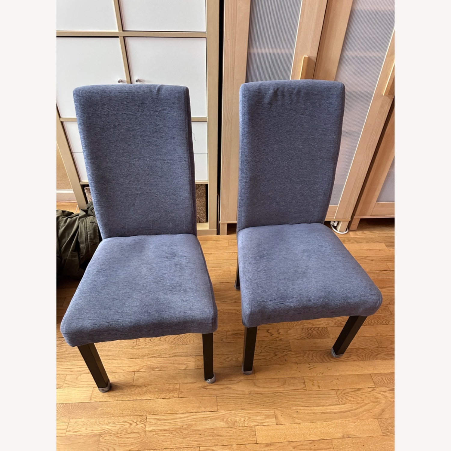 World Market Wood Table + 4 Chairs - image-5