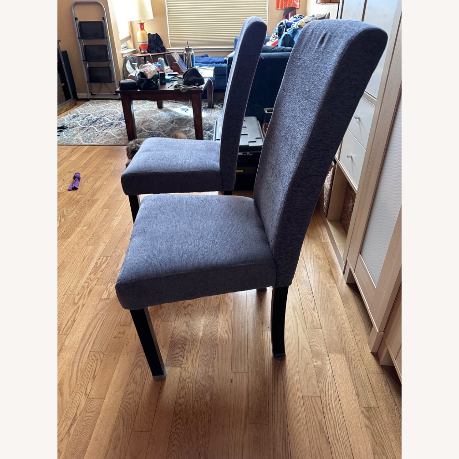 World Market Wood Table + 4 Chairs - image-6