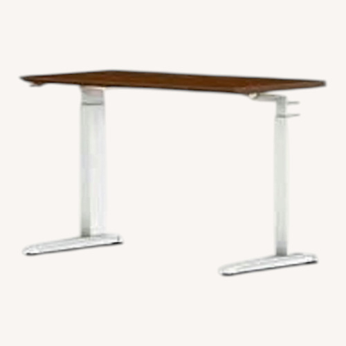 Used Herman Miller Renew Standing Desk in Walnut for sale on AptDeco