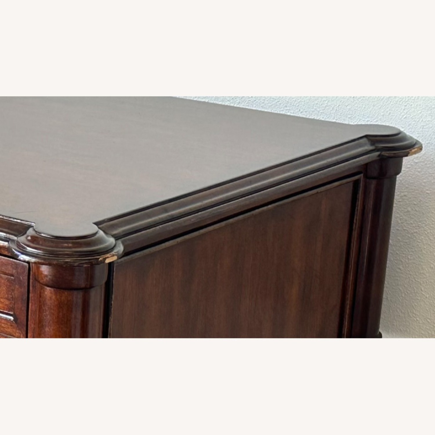 Ethan Allen Federal Executive Cherry Writing Desk - image-8