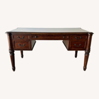 Ethan Allen Federal Executive Cherry Writing Desk