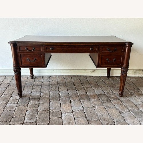Used Ethan Allen Federal Executive Cherry Writing Desk for sale on AptDeco