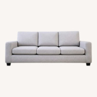 Wayfair Light Gray Fabric 3+ Seater Sofa