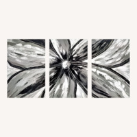 Walmart Light Gray Fabric Wall Art