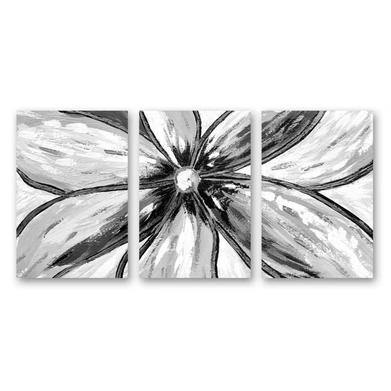 Walmart Light Gray Fabric Wall Art - image-1