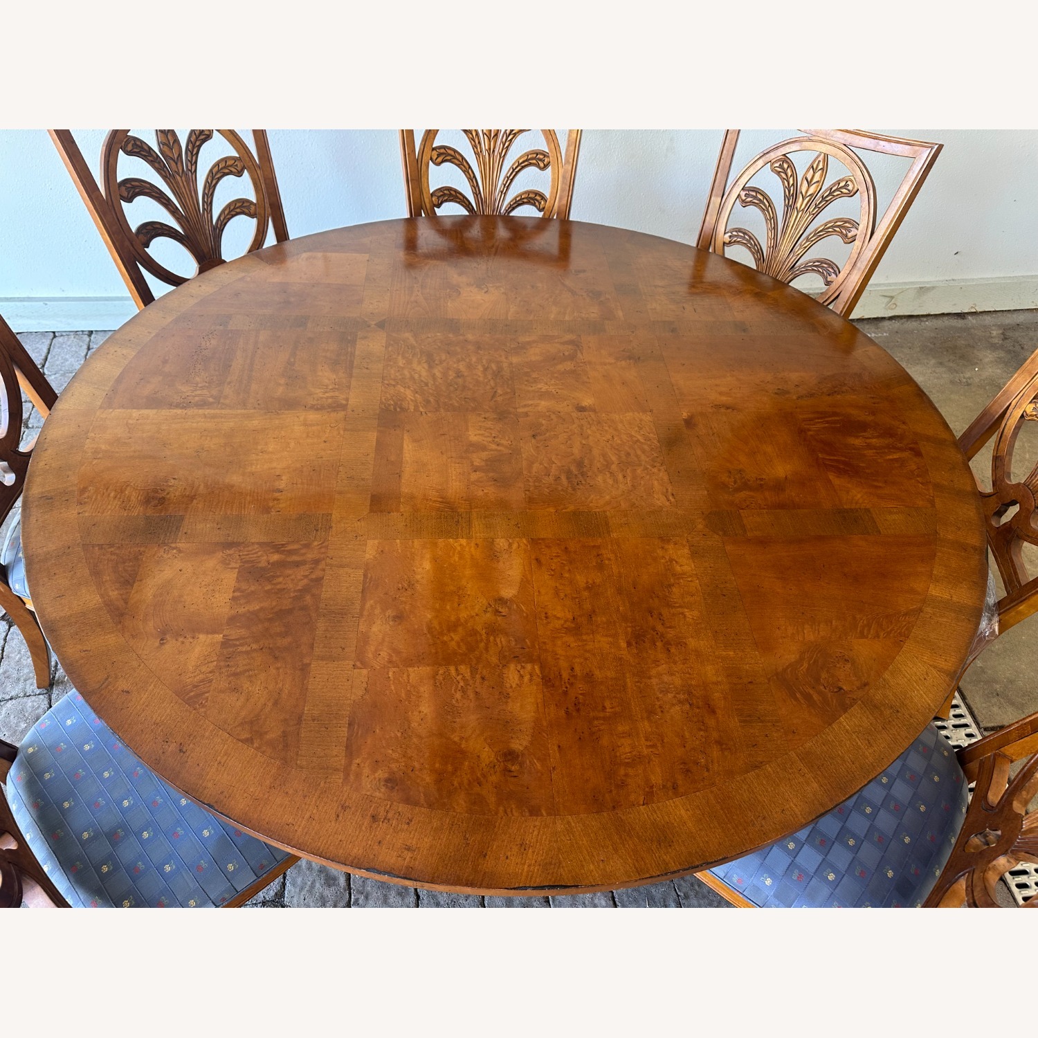 Century Furniture Round Dining Table & 8 Chairs - image-2
