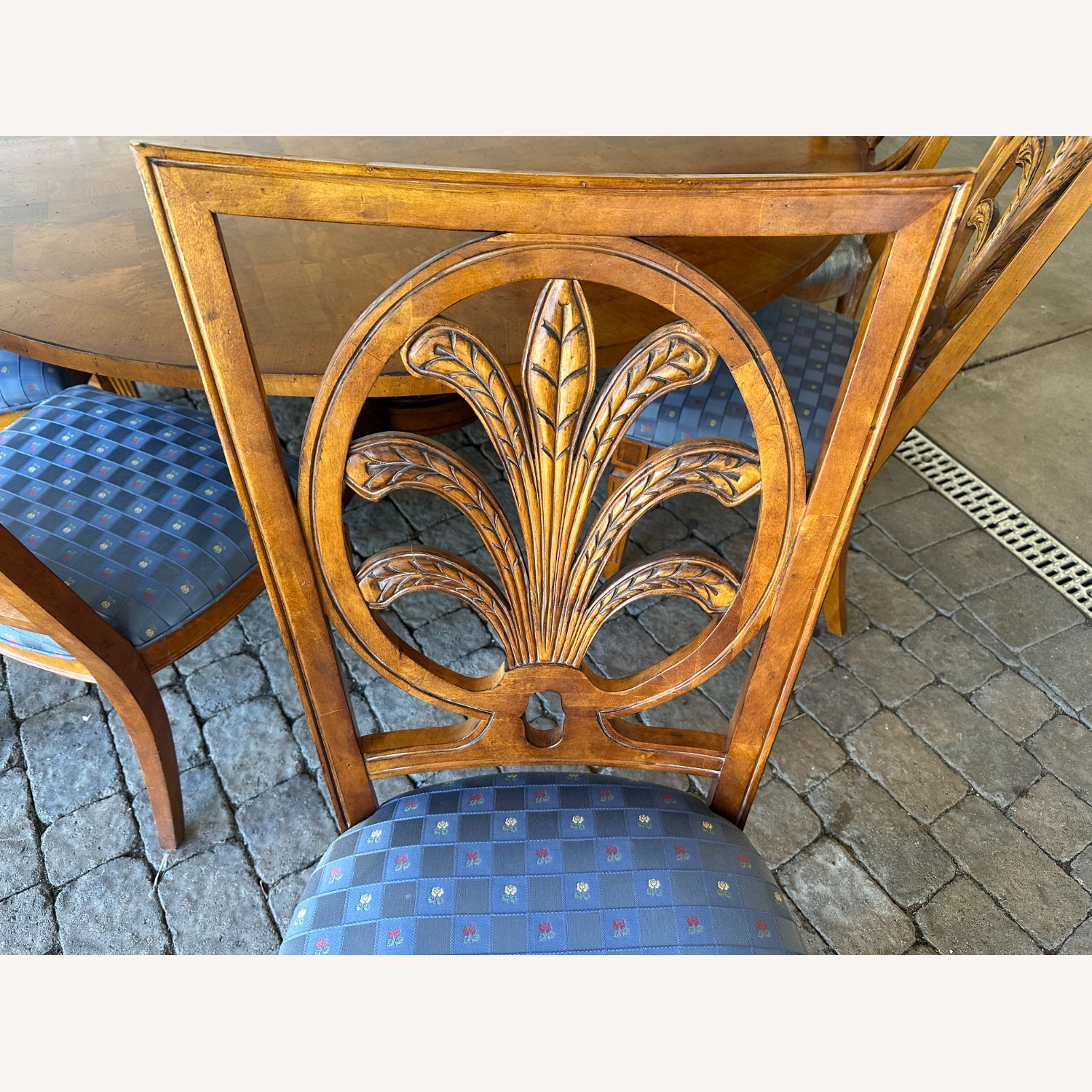 Century Furniture Round Dining Table & 8 Chairs - image-4