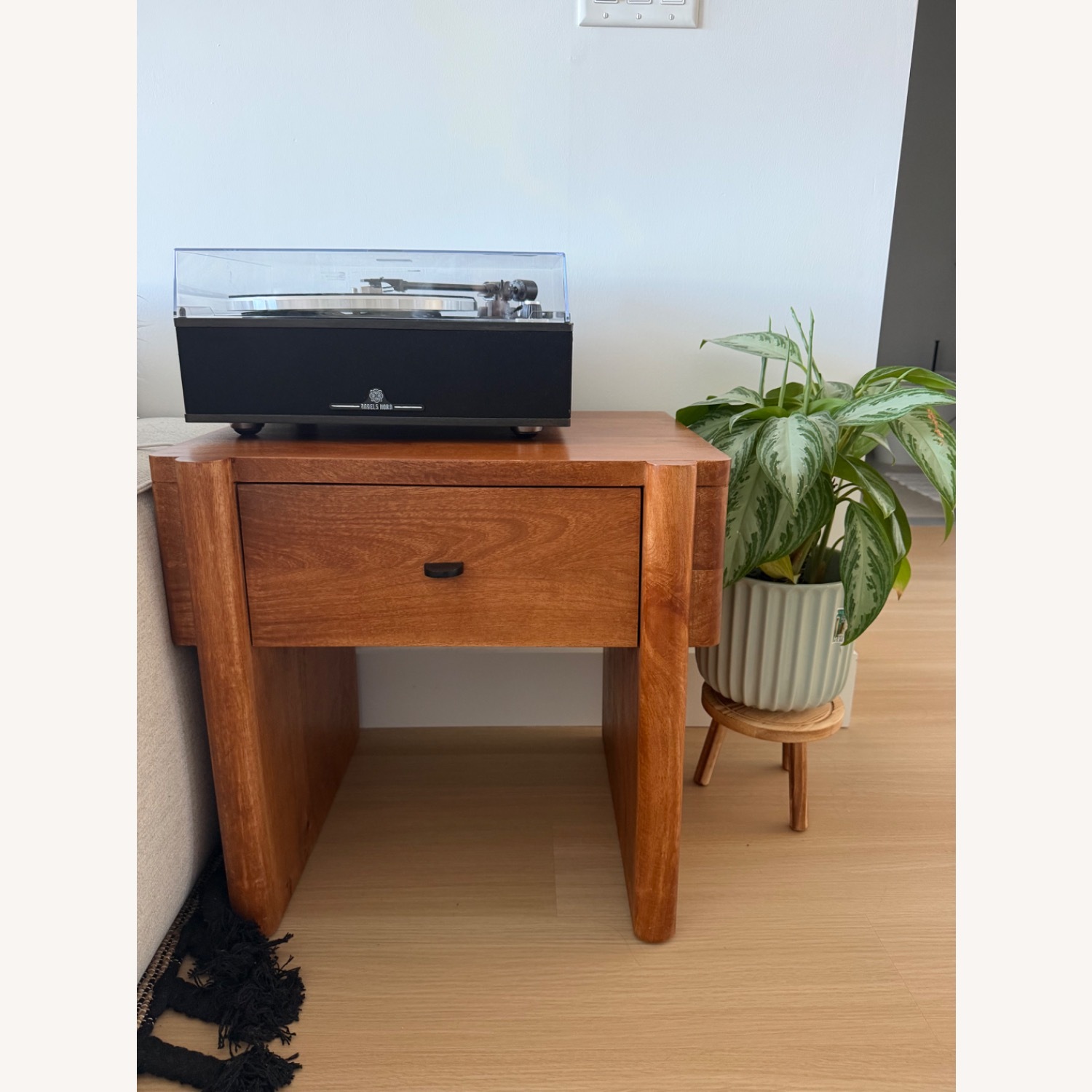 West Elm Otto Acorn Nighstand - image-1