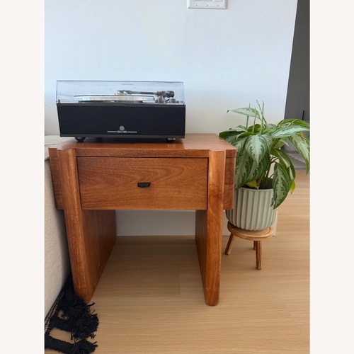 Used West Elm Otto Acorn Nighstand for sale on AptDeco