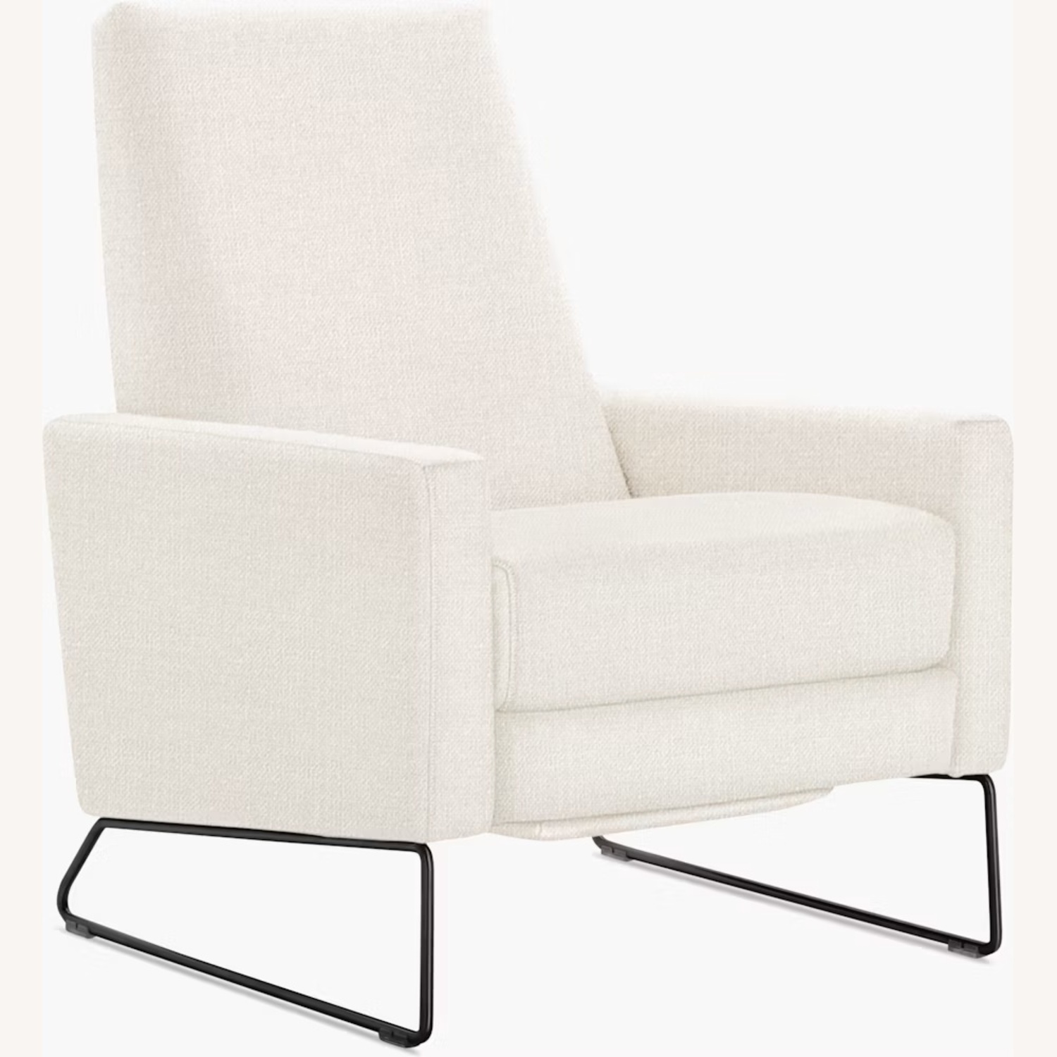 Design Within Reach Flight White Fabric Recliner - image-12