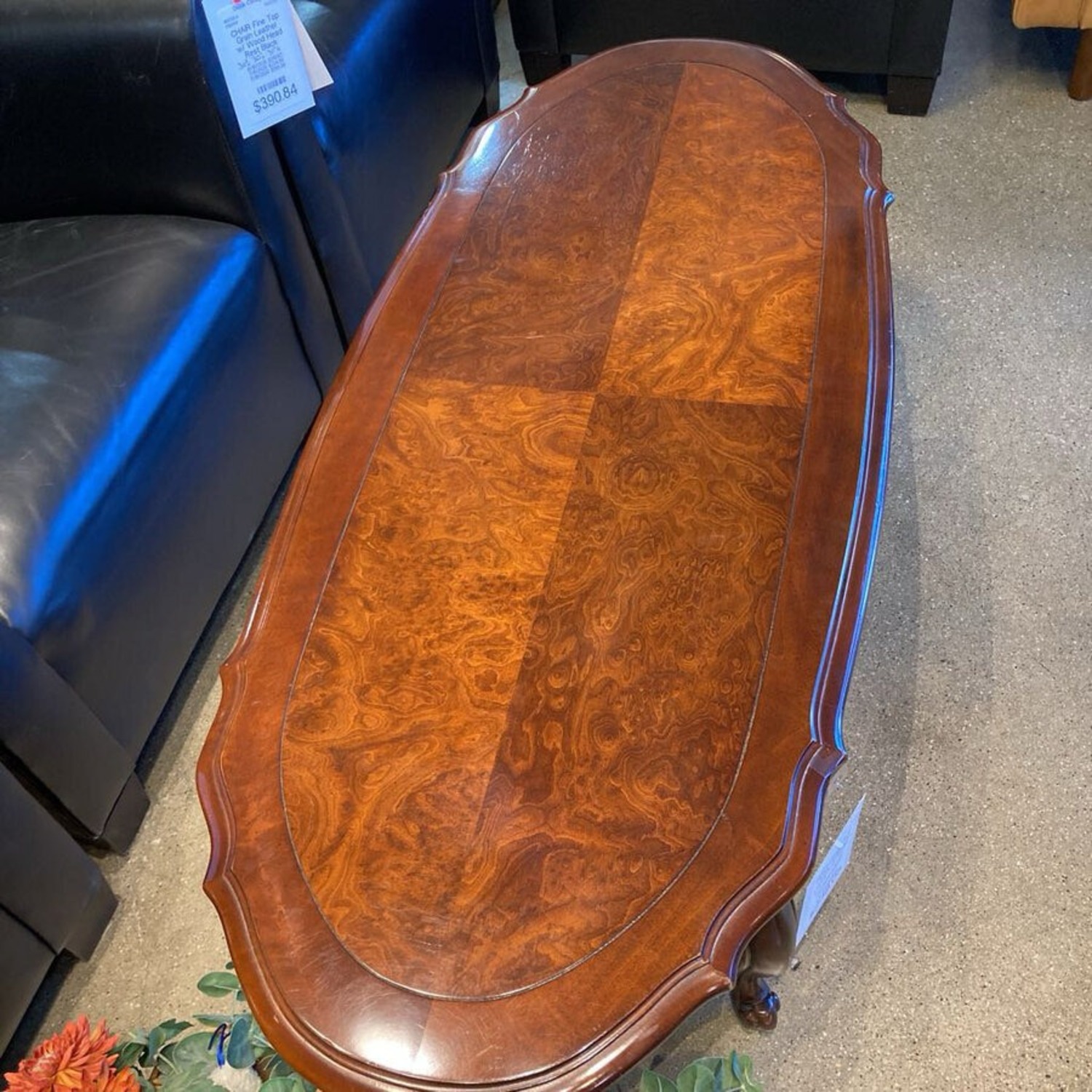 French Provincial Louis XV Style Coffee Table - image-4