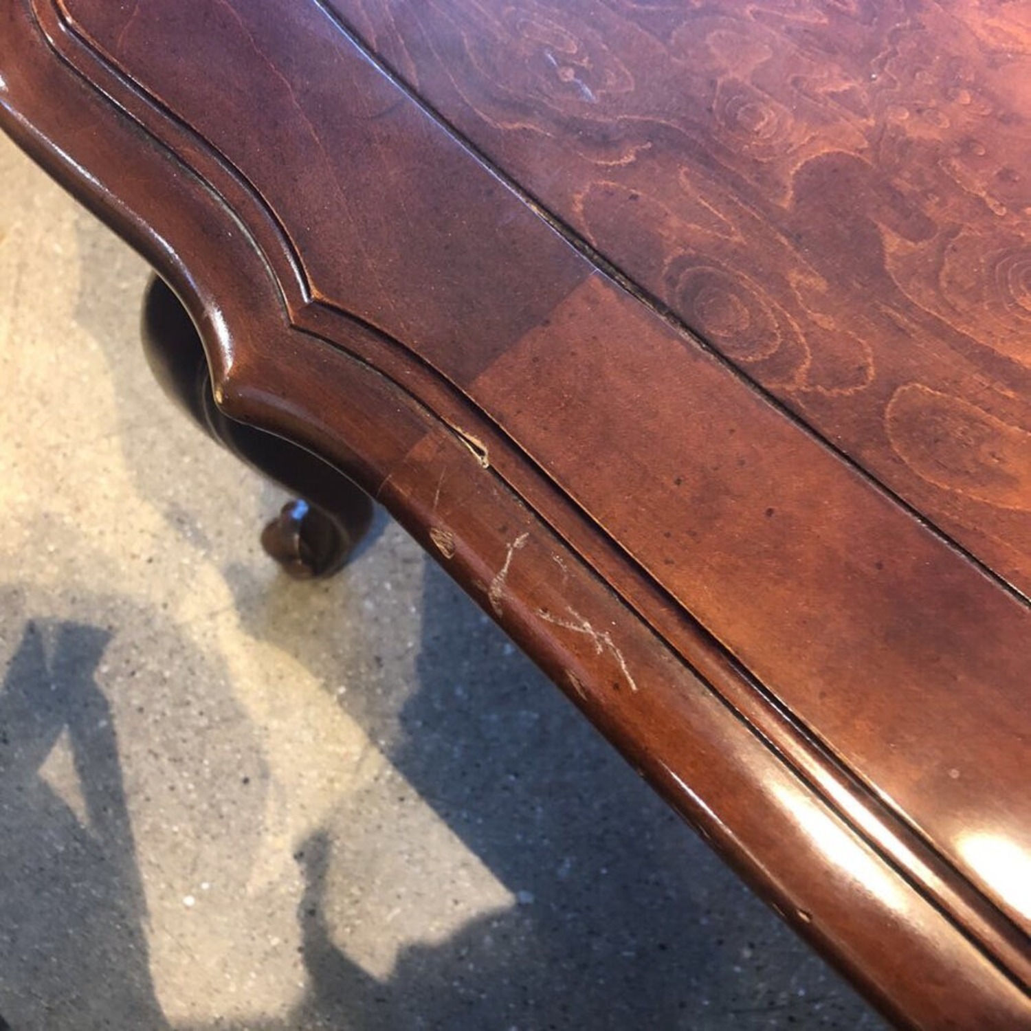 French Provincial Louis XV Style Coffee Table - image-14