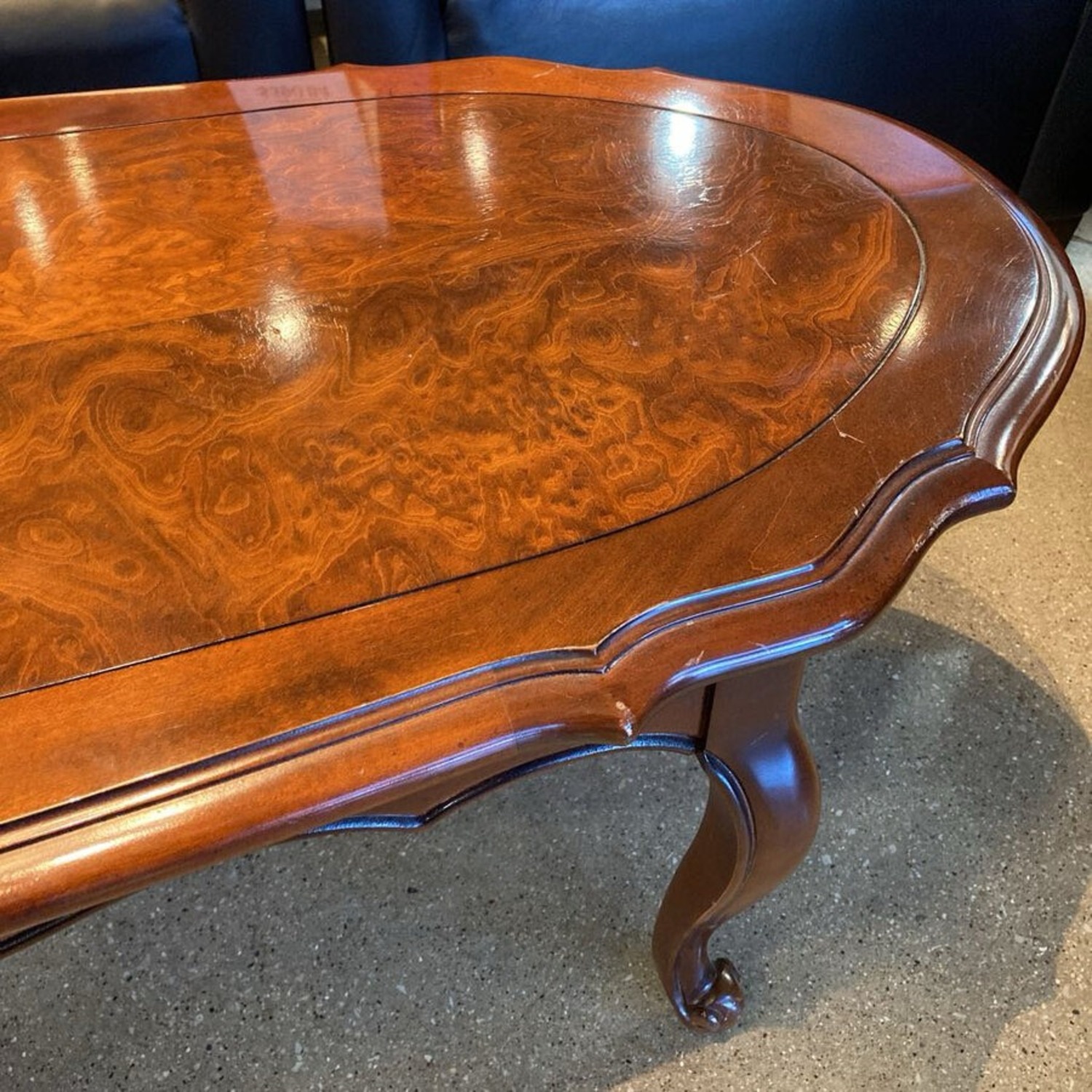 French Provincial Louis XV Style Coffee Table - image-7