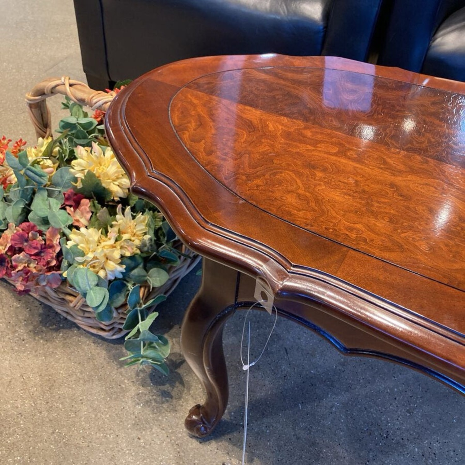 French Provincial Louis XV Style Coffee Table - image-5
