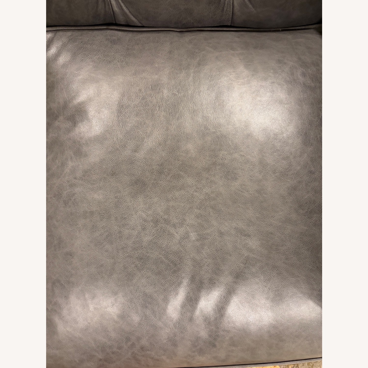 Raymour & Flanigan Hutchinson Dark Gray Chesterfield Sofa - image-11