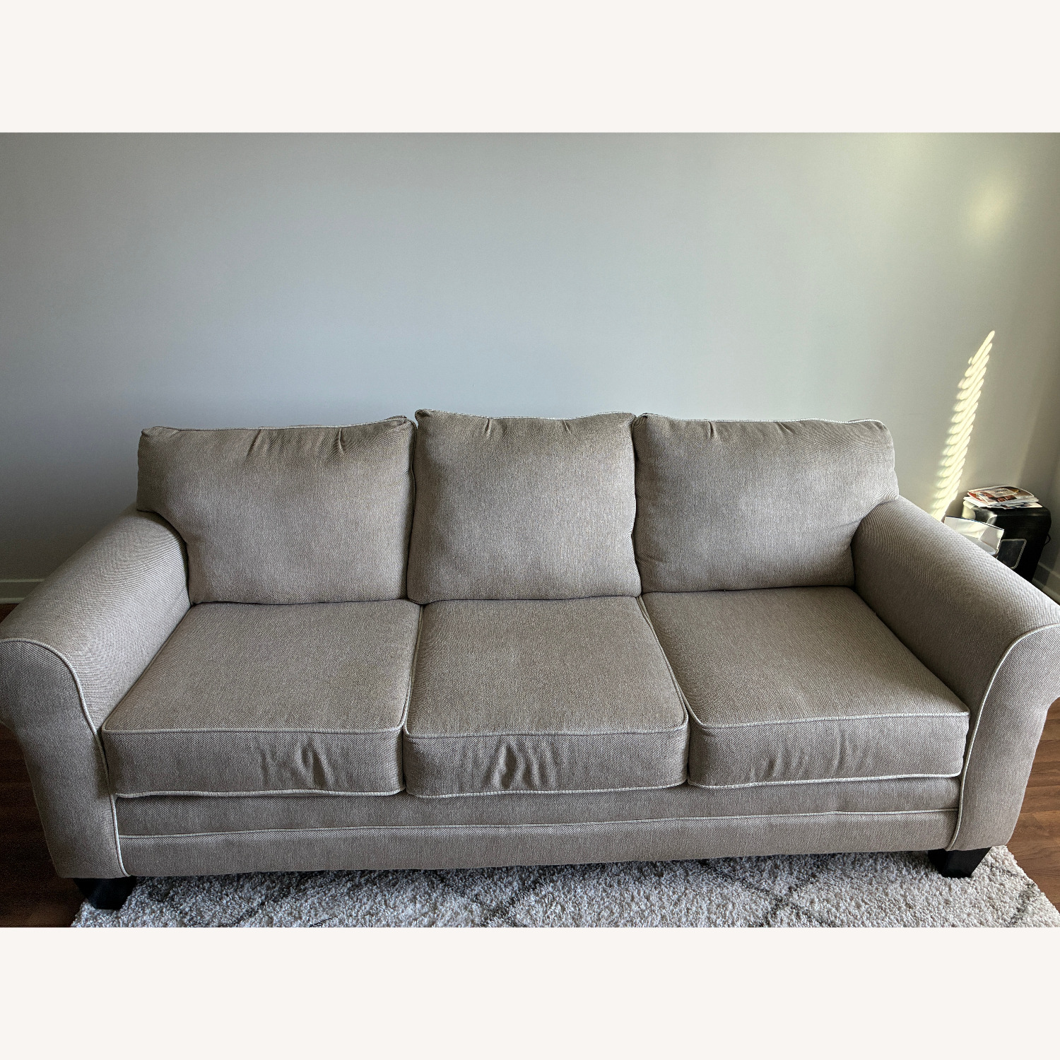 Raymour & Flanigan Cordelia Beige 3-Seat Sofa  - image-5