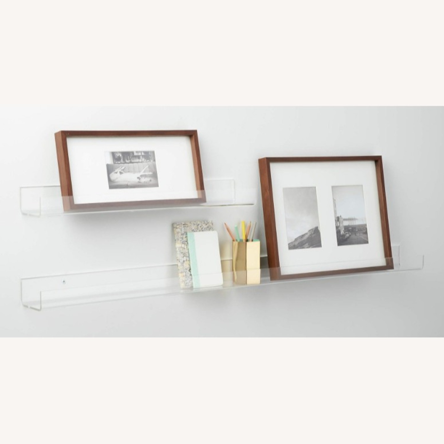 CB2 Acrylic Wall Ledge 48" - image-4