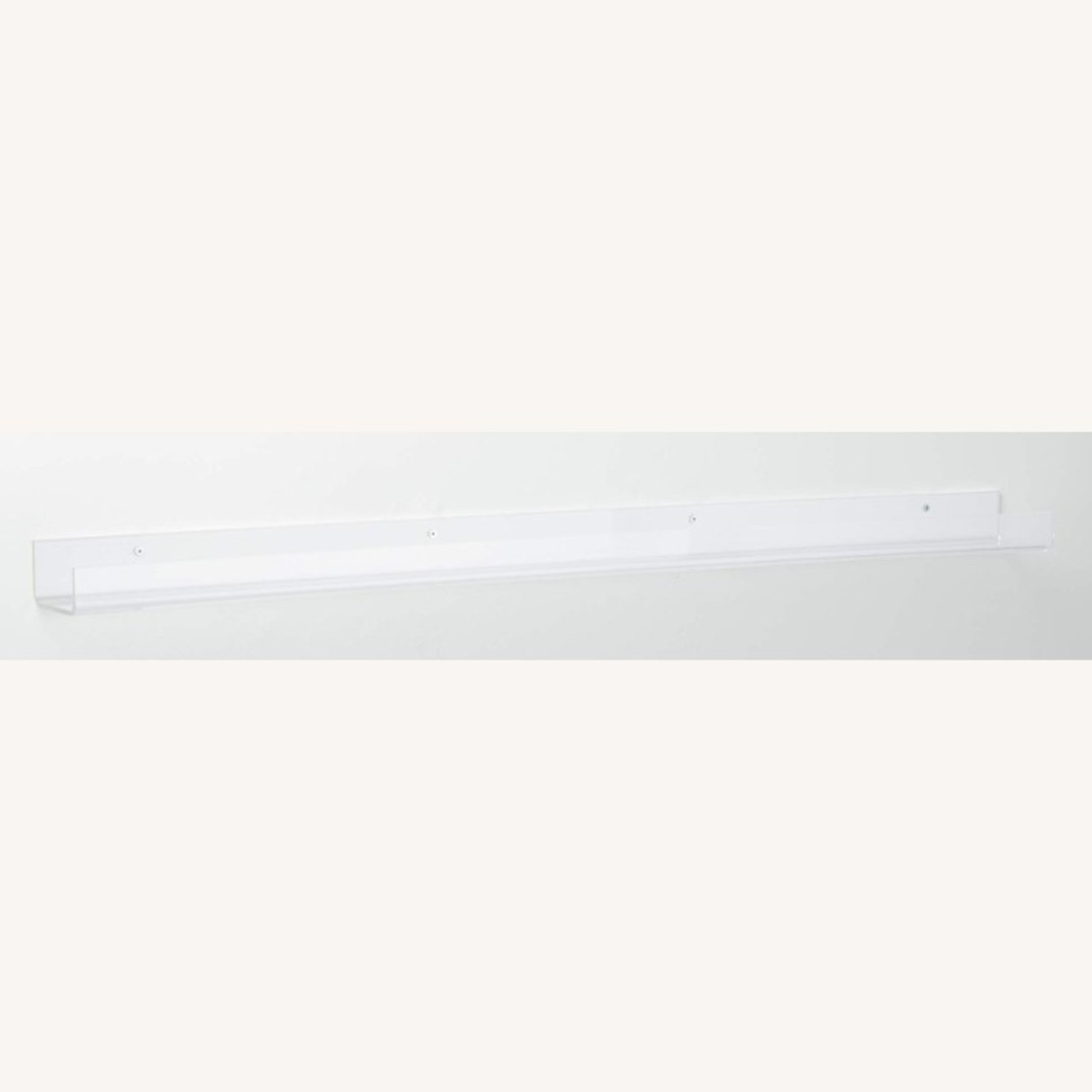 CB2 Acrylic Wall Ledge 48" - image-2