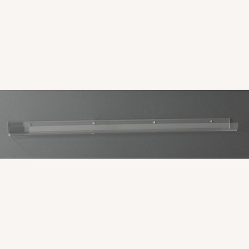 Used CB2 Acrylic Wall Ledge 48" for sale on AptDeco