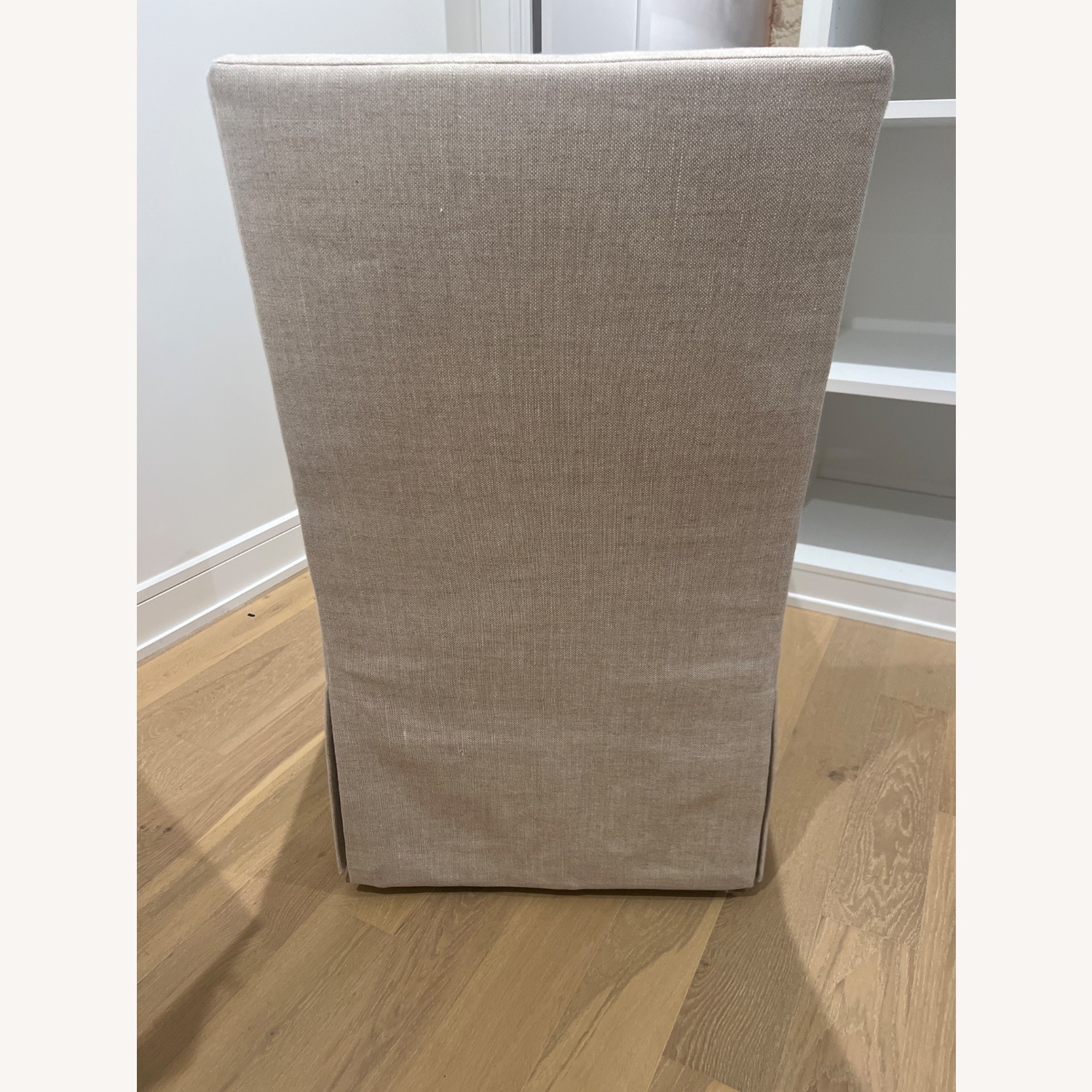 Restoration Hardware Natural Fabric Armchair - image-3