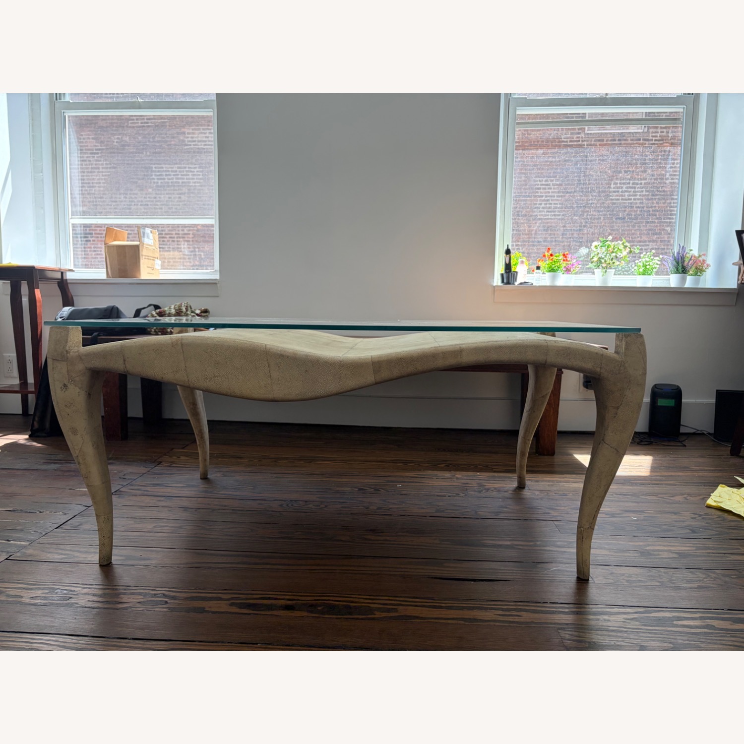 R&Y Augousti White Coffee Table - image-7